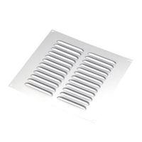 manrose silver louvered vent