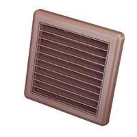 manrose brown external louvered wall vent