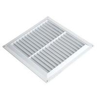 manrose white louvered vent