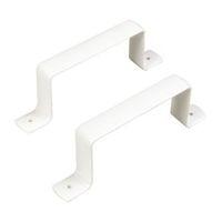 Manrose White Channel Clip Pack of 2