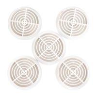 Manrose White Circular Soffit Vent Of 5