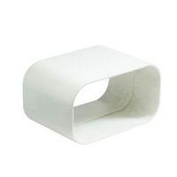 manrose white channel ducting connector