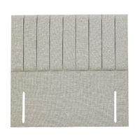 Mayfair Stripe Headboard Linen Small Single