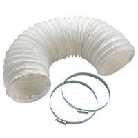 Manrose White Circular Flex Pack of 3