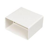 Manrose White Ducting Connect (H)54mm (W)110mm