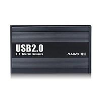 maiwo 35 sata usb 20 external hard drive case hdd enclosure k3502u2s