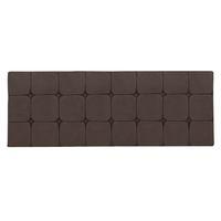 madison small faux suede headboard small double stone