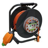 masterplug 1 socket 13a cable reel l30m