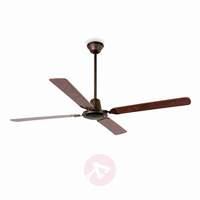 MALVINAS modern ceiling fan, brown