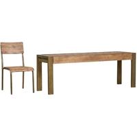 mark webster barclay pine dining set small fixed top with 4 wooden sea ...