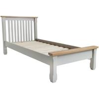 Mark Harris Sandringham Oak and Grey Bed Frame