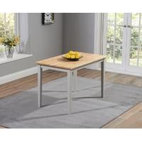 Mark Harris Chichester Oak and Grey 115cm Dining Table