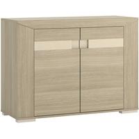 madras champagne melamine cupboard wide 2 door