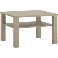 madras champagne melamine coffee table with shelf small