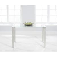 Mark Harris Sara 120cm Glass Dining Table