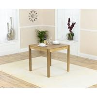 mark harris promo solid oak 80cm dining table