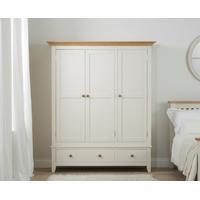 mark harris camberwell painted triple wardrobe