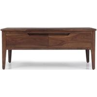 Marvin Sheesham Coffee Table with Drawer