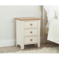 Mark Harris Camberwell Painted 3 Drawer Bedside Cabinet