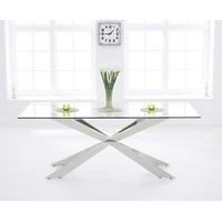 Mark Harris Jazz 160cm Glass Dining Table