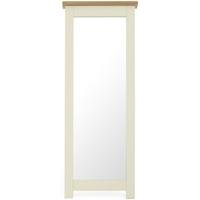 Mark Harris Sandringham Oak and Cream Cheval Mirror