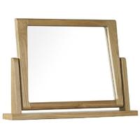 Mark Webster Ava Oak Pedestal Mirror