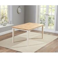 Mark Harris Chichester Oak and Cream 150cm Dining Table