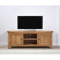 Mark Harris York Solid Oak 150cm TV Unit