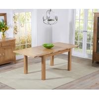 mark harris cambridge solid oak 130cm extending dining table