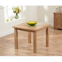 Mark Harris Sandringham Solid Oak 90cm Flip Top Extending Dining Table