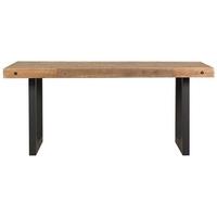 Mark Webster New York Dining Table - Fixed Top with Metal Legs