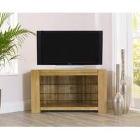 mark harris tampa solid oak corner tv unit