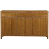 mark webster geo oak sideboard large 3 drawer