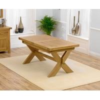 Mark Harris Avignon Solid Oak 160cm Extending Dining Table