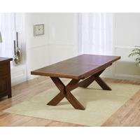 Mark Harris Avignon Solid Dark Oak 200cm Extending Dining Table