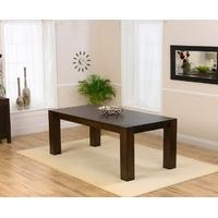 Mark Harris Madrid Solid Dark Oak 200cm Dining Table