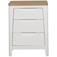 mark webster painted geo bedside table 3 drawer