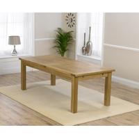 Mark Harris Rustique Solid Oak 220cm Extending Dining Table