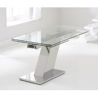 Mark Harris Lamont 140cm Glass Extending Dining Table