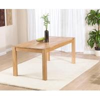 mark harris verona solid oak 150cm dining table