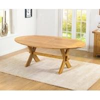 mark harris avignon solid oak 165cm extending dining table