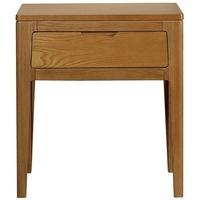 Mark Webster Geo Oak Lamp Table with Drawer