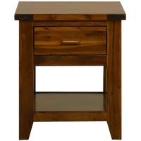 mark webster kember acacia bedside table 1 drawer