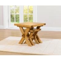 Mark Harris Avignon Solid Oak Nest of Tables