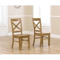 mark harris cavanaugh oak dining chair pair