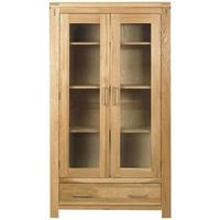 Mark Webster Canterbury Oak Display Cabinet - 2 Door