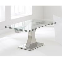 Mark Harris Amber 160cm Glass Extending Dining Table