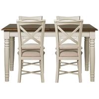 mark webster chiswick painted dining set small extending with 4 chairs