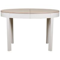 mark webster painted geo dining table round extending