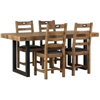 mark webster new york dining set fixed top with 4 chairs